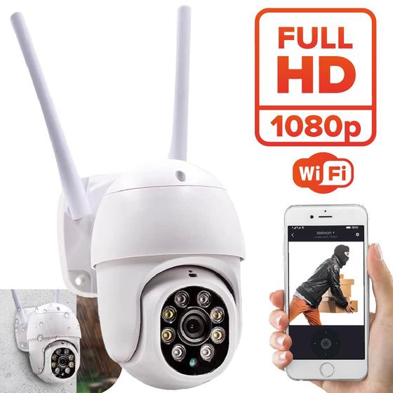 Imagem de Mini IP Câmera De Segurança Wifi Sem fio 360 Yoosee Com Visão Noturna E Acesso Remoto Full HD - Bivolt