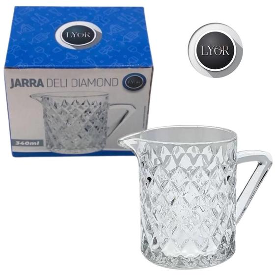 Imagem de Mini Jarra De Cristal De Chumbo Deli Diamond 7813 Lyor