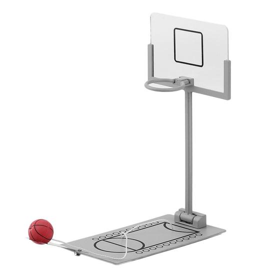 Imagem de Mini Jogo de Basquete de Metal Wokex para Crianças - Amarelo