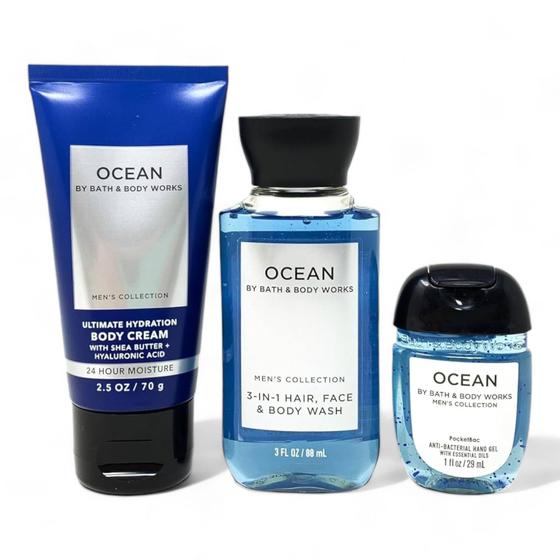 Imagem de Mini Kit Viagem Masculino Ocean - Bath & Body Works 