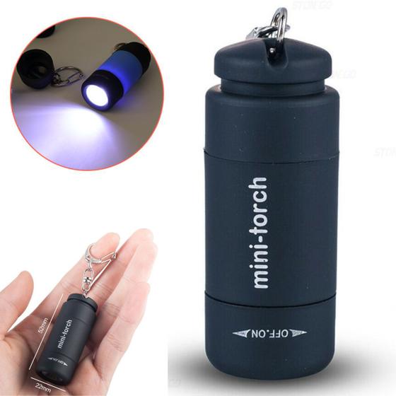 Imagem de Mini Lanterna Com Carregamento USB Super Branca Chave
