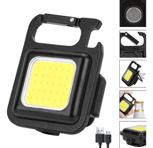 Imagem de Mini Lanterna Refletor Led Chaveiro Pesca Trilha Camping