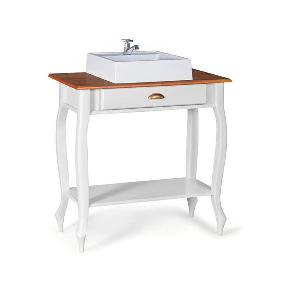 Imagem de Mini Lavabo Luiz XV 0,80m com Cuba - 3062