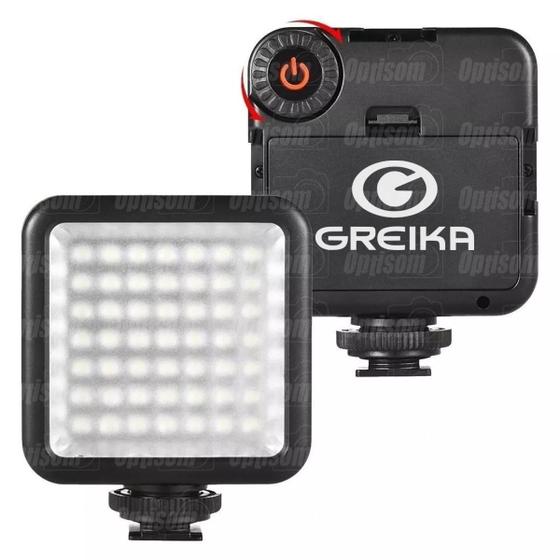 Imagem de Mini Led Light Greika Para Câmera 6000k 5.5w