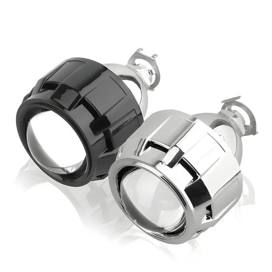 Imagem de Mini Lentes de Projetor Bi Xenon HID 2,5" - Retrofit para H4, H7, H11, 9005, H8