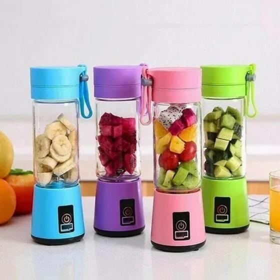 Mini Liquidificador Portátil Juice Copo Shake Mixer Elétrico 12 volts
