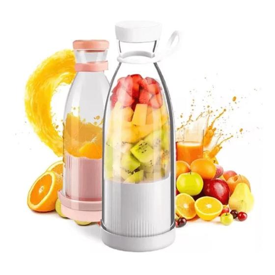 Mini Liquidificador Portátil Mini Mixer 6 Lâminas + Cabo Usb Menor preço em Mini Liquidificador Portátil Mini Mixer 6 Lâminas + Cabo Usb