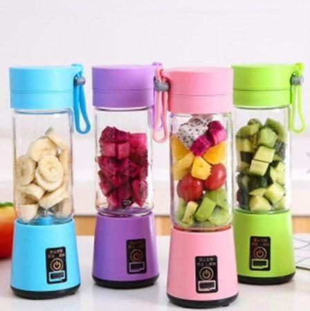 Mini Liquidificador Portátil Recarregável Pratico 6 Lâminas Cores Sortidas Menor preço em Mini Liquidificador Portátil Recarregável Pratico 6 Lâminas Cores Sortidas