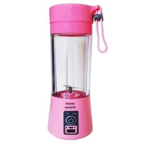 Imagem de Mini Liquidificador Portátil Shake Juice Cup Rosa