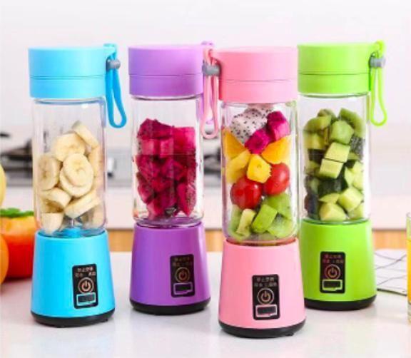 Imagem de Mini Liquidificador Portátil Usb 380Ml Mixer Shaker + Cabo