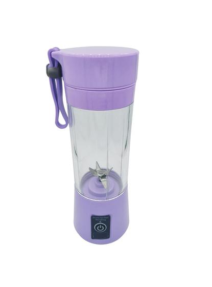 Imagem de Mini Liquidificador Shake Vitaminas Usb Portátil Academia - Roxo