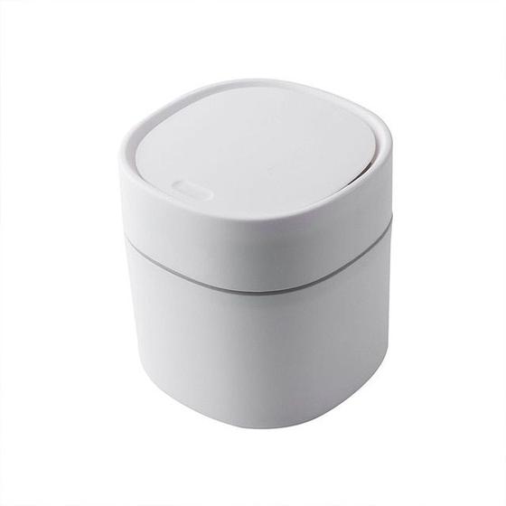 Imagem de Mini lixeira Wokex Desktop Waste Bin Home Office White