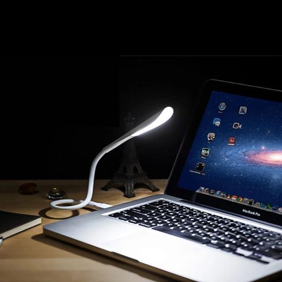 Imagem de Mini luminaria para notbook Laptop Touch screen Leds portatil 3 regulagem de luz