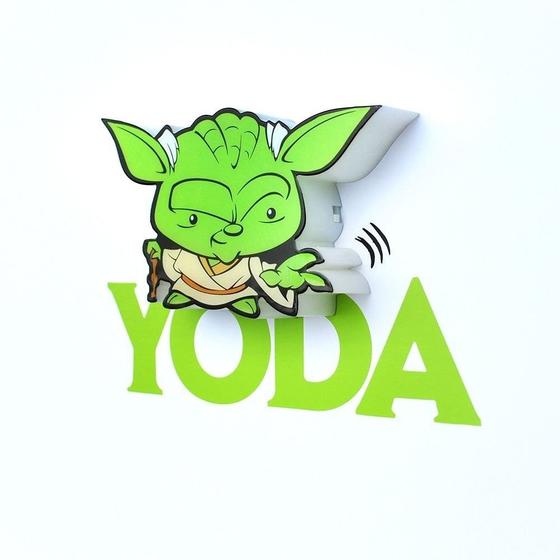 Imagem de Mini Luminária Yoda  Star Wars