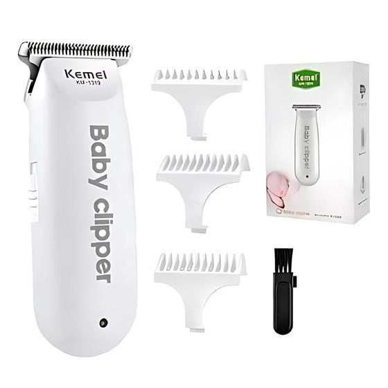 Imagem de Mini Máquina De Cabelo Bivolt: Kemei 1319