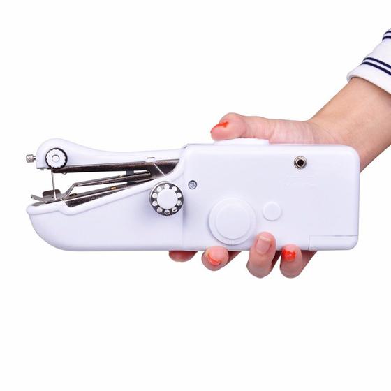 Mini Maquina De Costura Portátil A Pilha Couro Lã Jeans Manual De Mão é ruim? Mini Maquina De Costura Portátil A Pilha Couro Lã Jeans Manual De Mão é boa?