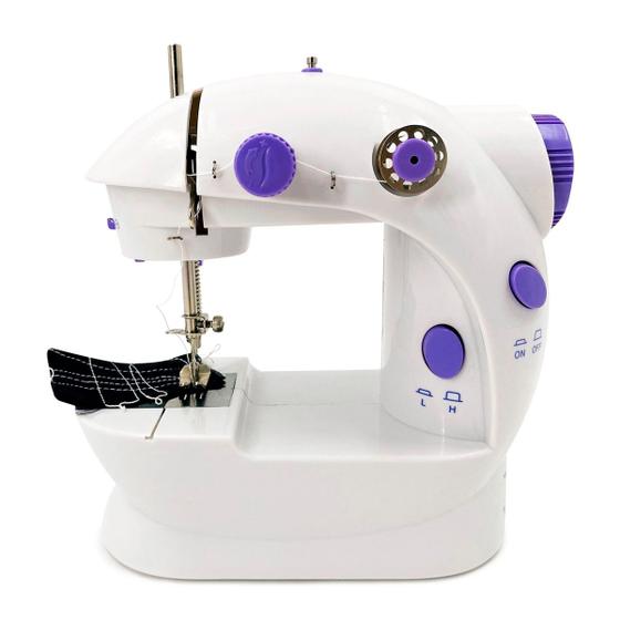 Imagem de Mini Máquina De Costura Reta Countertech Fh-sm202 Portátil Branca 110v/220v