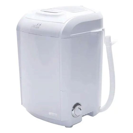 Mini Máquina de Lavar Praxis Petit Semiautomática Branco - 110V - Mini ...