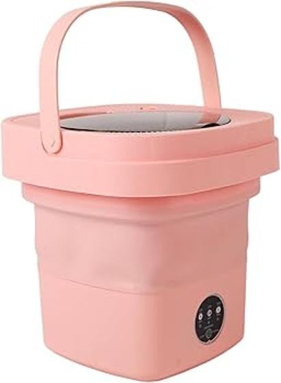 Imagem de Mini Maquina De Lavar Roupas Portátil Dobrável 9 Litros