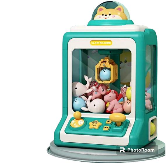Mini Máquina Pegar Pelúcia Brinquedo Criança Ursinho Bichinho Garra Menor preço em Mini Máquina Pegar Pelúcia Brinquedo Criança Ursinho Bichinho Garra