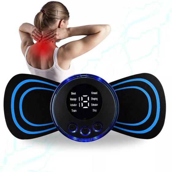 Imagem de Mini Massageador Elétrico: Toque Terapêutico para Alívio Imediato nos Pés e Músculos