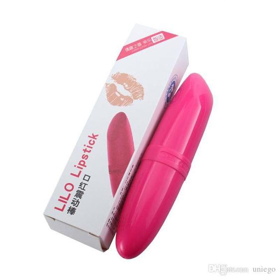 Imagem de Mini massageador Em Formato De Batom Lilo Lipstick - amilly