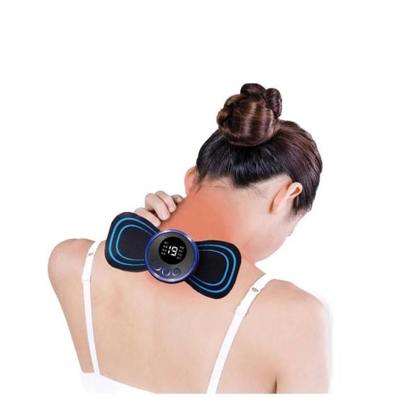 Imagem de Mini Massageador Recarregável Portátil Elétrico Massageador