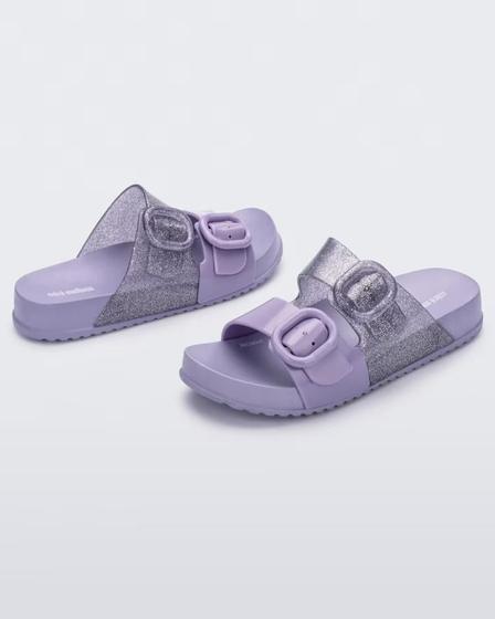 Imagem de Mini melissa cozy slide inf lilas tam- 28