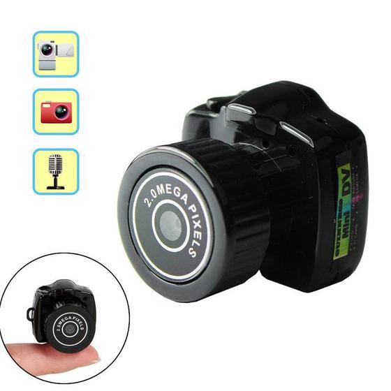 Mini Micro Camera Dv Filmadora 720p 2g Espiã Menor Do Mundo Menor preço em Mini Micro Camera Dv Filmadora 720p 2g Espiã Menor Do Mundo