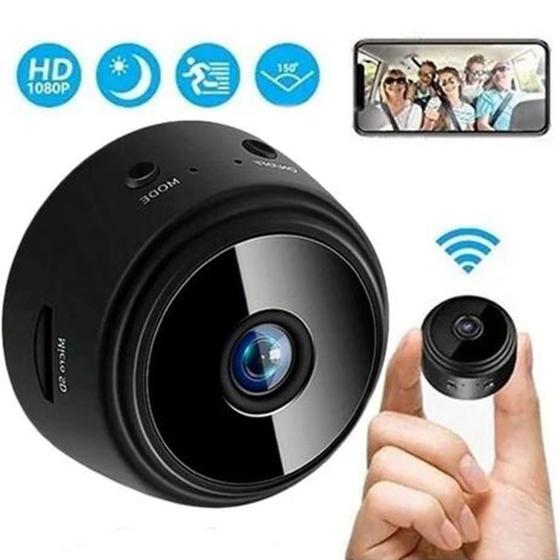 Imagem de Mini Micro Camera Monitoramento Espia Segurança Hd Wireless