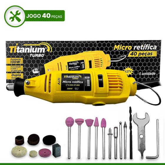 Mini Micro Retifica Lixadeira Portátil Com Acessórios 40 Peças 130w Menor preço em Mini Micro Retifica Lixadeira Portátil Com Acessórios 40 Peças 130w