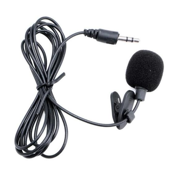 Imagem de Mini Microfone De Lapela Profissional Plug P2