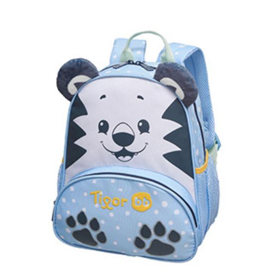 Imagem de Mini Mochila Bolsa Maternidade Bebê Menino Tamanho Cor Azul Tigor BB  T Tigre Reforçada Impermeável