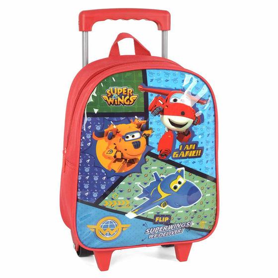 Imagem de Mini Mochila com Rodinhas Super Wings IC33834SW