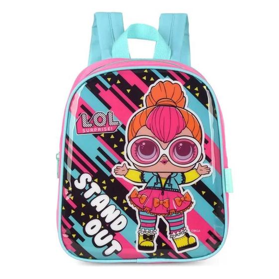 Imagem de Mini Mochila Escolar Infantil Lol Rosa - IS36575LO-RA - Luxcel