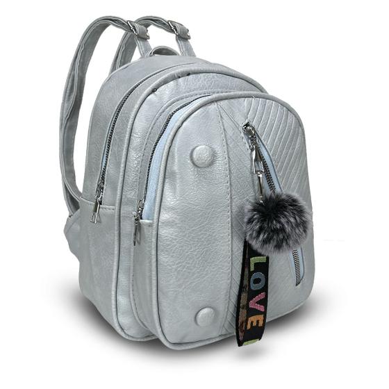 Imagem de mini mochila feminina mochilinha bolsa pequena p entrega