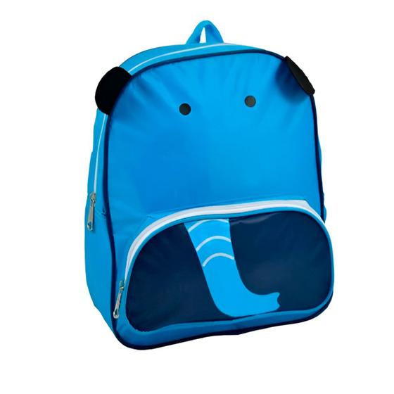 Imagem de Mini Mochila Infantil Personagem Bichinhos Escolar Elefante