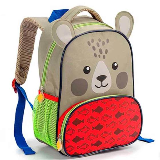 Imagem de Mini Mochila Infantil Seanite Urso