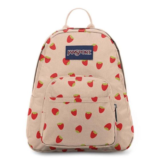 Mini Mochila Jansport Half Pint Strawberry Show Mochilas Magazine Luiza