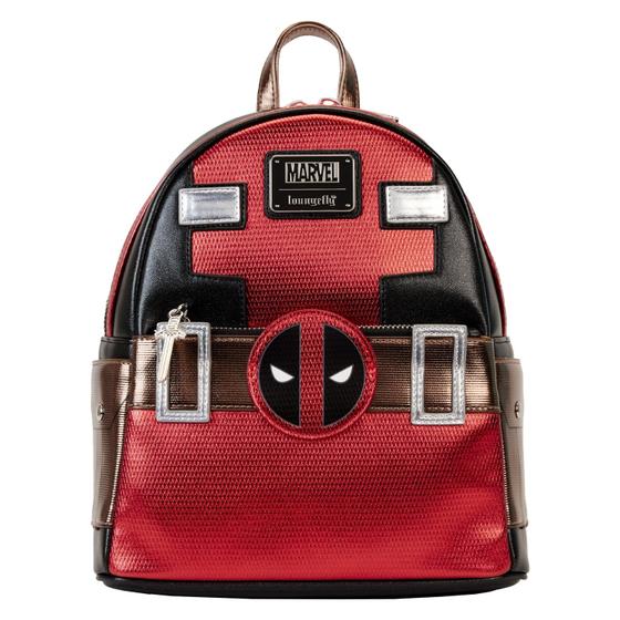 Imagem de Mini mochila Loungefly Marvel Deadpool Metallic Cosplay