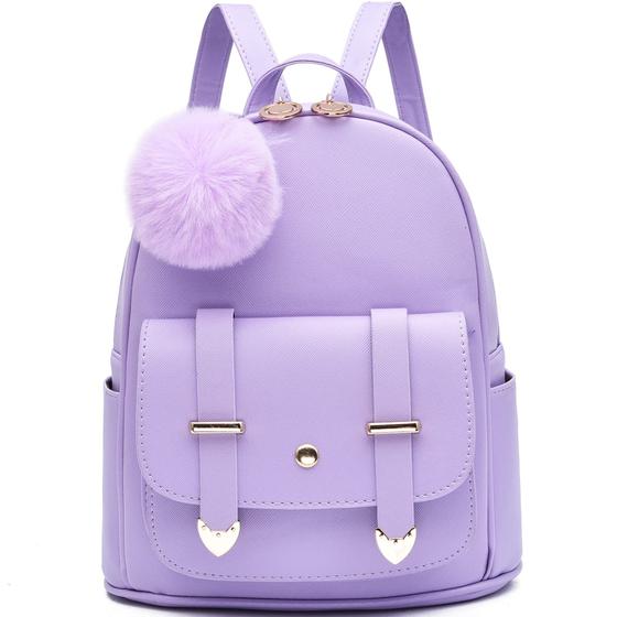 Imagem de Mini Mochila Roxa de Moda I IHAYNER