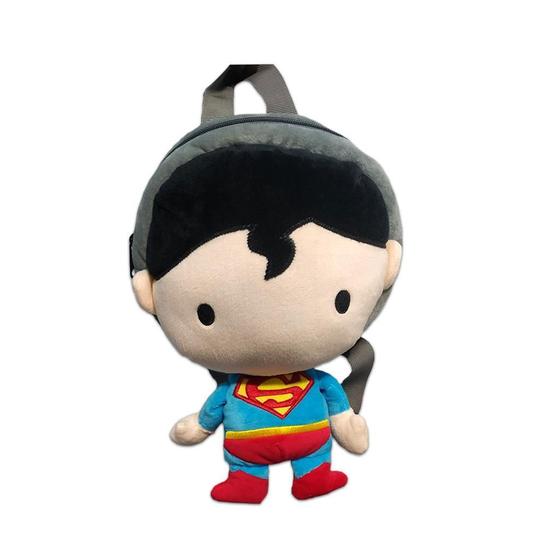 Imagem de Mini Mochila Super Homem De Pelúcia Infanti