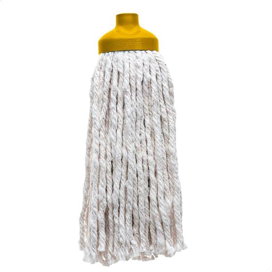 Imagem de Mini mop algodão pavio branco amarelo