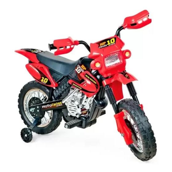 Imagem de Mini Motinha Elétrica Infantil Motocross P/ Crianças Brinquedos Homeplay
