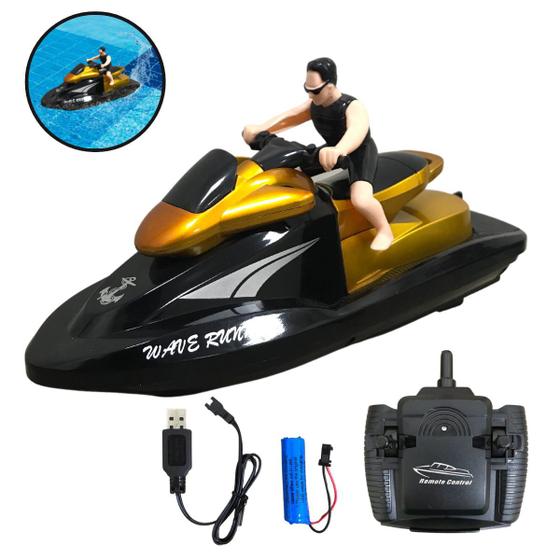 Imagem de Mini Moto Aquática Jet Ski De Brinquedo Veloz Recarregável