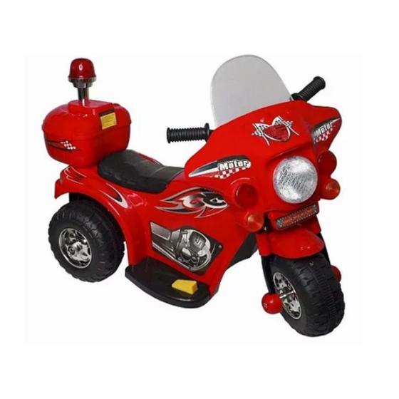 Imagem de Mini Moto Elétrica Com Luz Sons e Farol 6V4AH Infantil