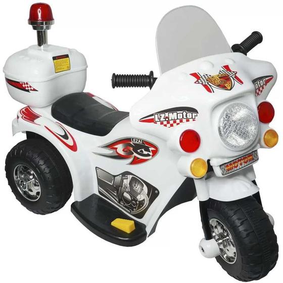 Imagem de Mini Moto Elétrica Infantil Importway BW002-B Branco