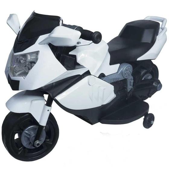 Imagem de Mini Moto Elétrica Infantil Importway Bw044Br - Branco