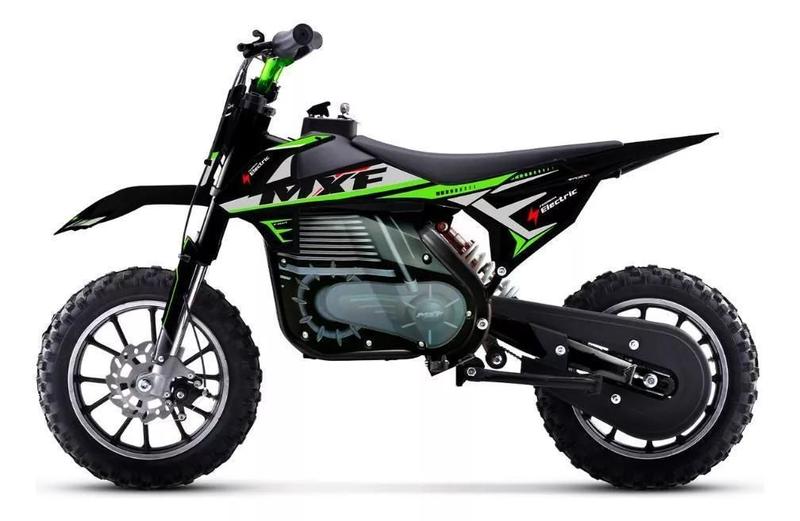 Imagem de Mini Moto Ferinha Elétrica Mxf 500W - 36V Verde