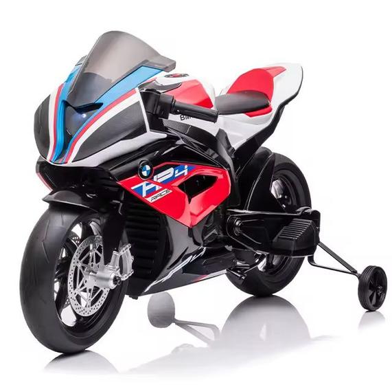 Imagem de Mini motocicleta elétrica BMW HP4 para crianças Motinha Infantil 